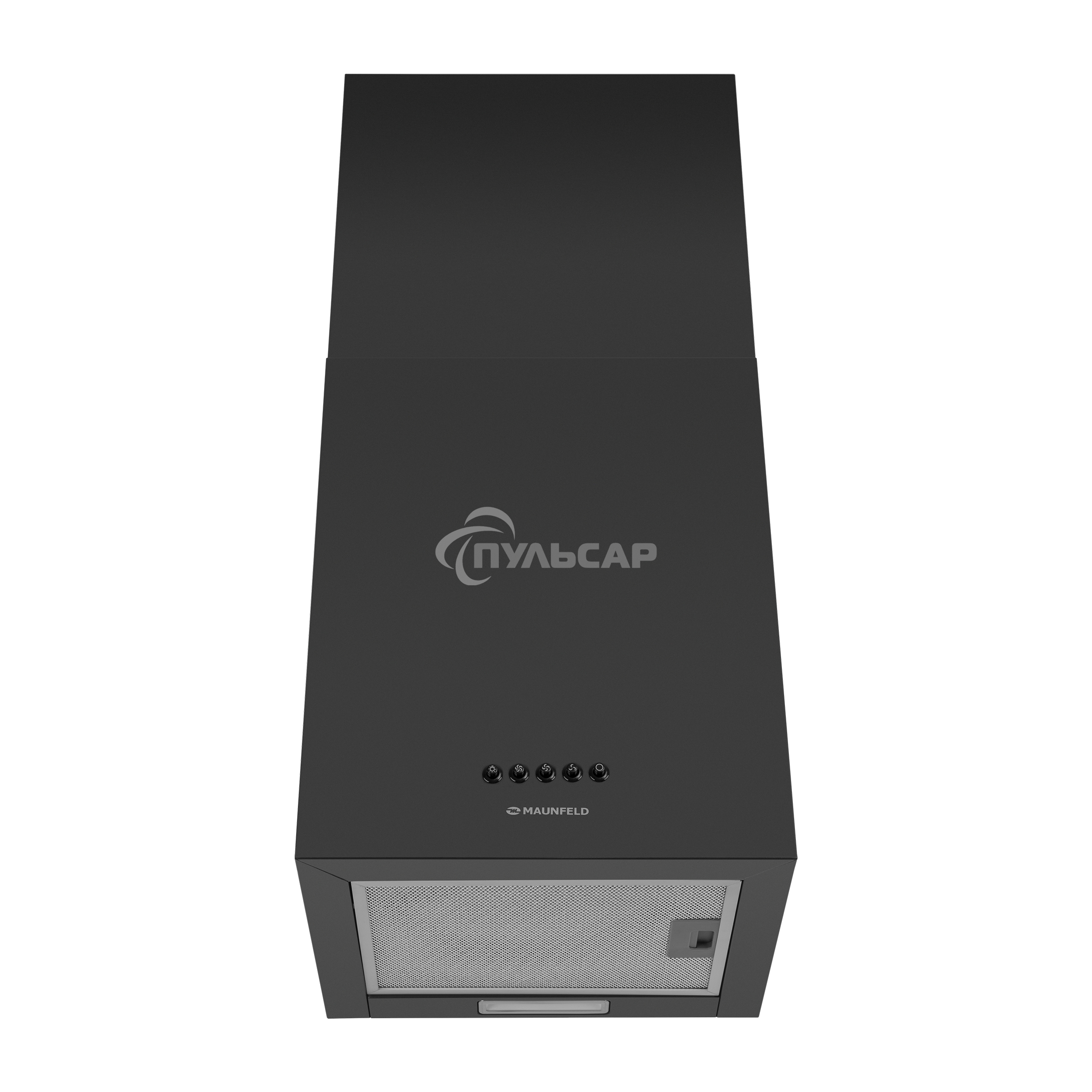 Вытяжка пристенная островная Maunfeld Box Push 40 черный, 40 см, 1000 куб. м/ч, 60 дБ