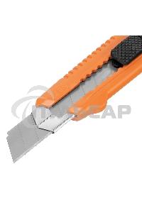 Нож, 18 мм, выдвижное лезвие, металлическая направляющая Sparta