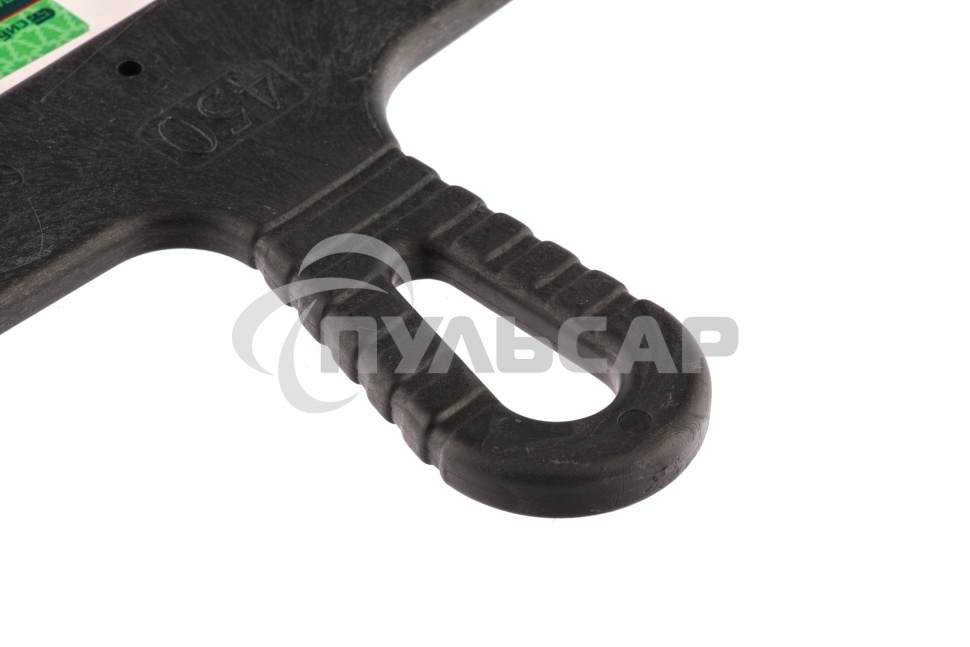 Шпатель СИБРТЕХ из нержавеющей стали,450 мм,зуб 8x8 мм,пластмассовая ручка 85479