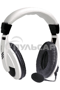 Наушники Defender Gryphon 750 белый, кабель 2 м