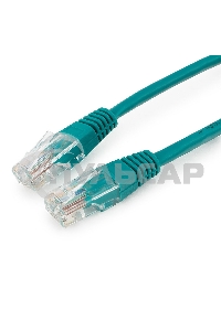 Патч-корд UTP Cablexpert кат.5e 0.25м, литой, многожильный, зеленый