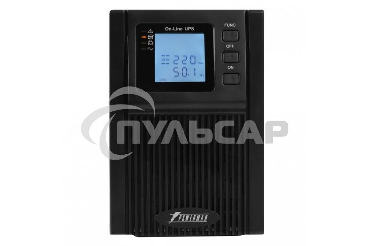 Источник бесперебойного питания Powerman Online 3000 Plus черный external battery pack (not included)(БЕЗ БАТАРЕИ)
