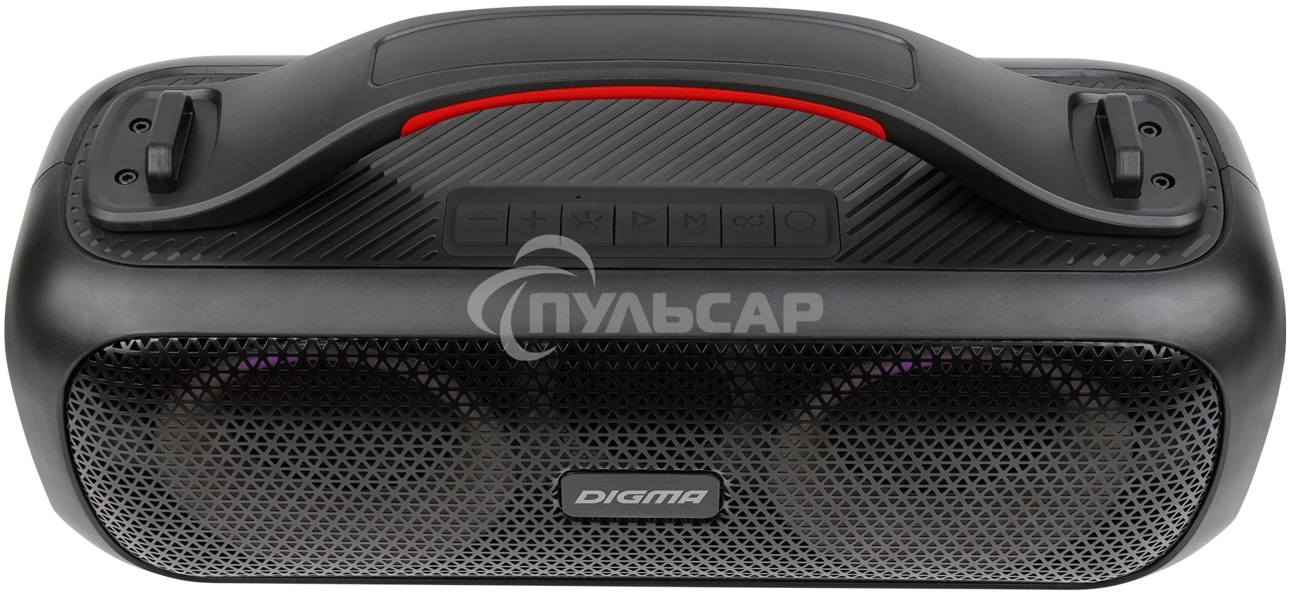 Колонка портатитвная Digma D-PS1531 черный/черный 40W 2.0 BT 10м 3000mAh (SP1531B)