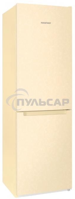 Холодильник Nordfrost NRB 162NF ME бежевый мрамор двухкамерный 205/105 л морозилка снизу
