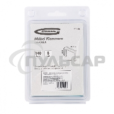 Скобы, 8 мм, для мебельного степлера, усиленные, тип 140, 1250 шт. Gross