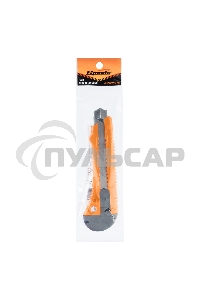 Нож, 18 мм, выдвижное лезвие, металлическая направляющая Sparta