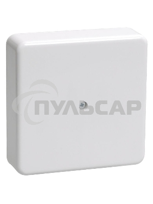 Коробка КМ41212-01 распаячная Iek UKO10-075-075-020-K01 для о/п 75х75х20 мм белая (6 клемм 6мм2)