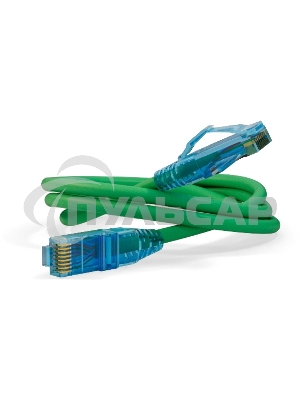 Патч-корд PC-LPM-UTP-RJ45-RJ45-C6-0.5M-LSZH-GN Патч-корд U/UTP, Cat.6, LSZH, 0.5 м, зеленый
