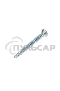 Саморез оконный KRANZ сверло, 3.9х35, белый цинк, упаковка поставщика ( 8 000 шт. )