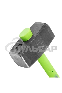 Кувалда, 9000 г, фибергласовая обрезиненная рукоятка Сибртех