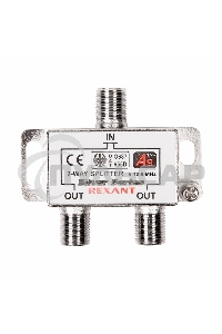 Делитель ТВ х 2 + 3шт. F 