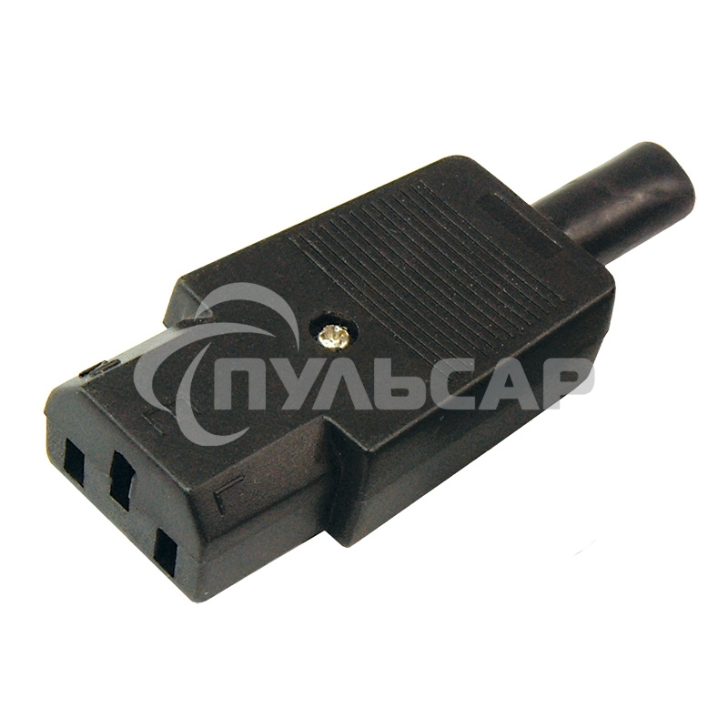 Сетевой штекер на шнур (1 шт.) (пакет БОПП) Rexant