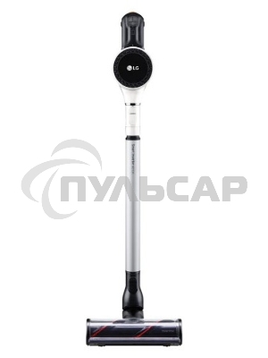 Пылесос вертикальный LG A9N-PRIME белый, питание от аккумулятора, 160 Вт, уборка сухая, пылесборник 0.44 л, работа от АКБ max 50 мин