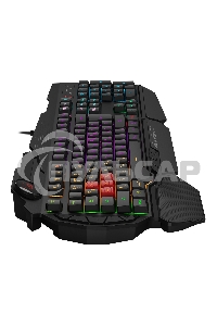 Клавиатура проводная A4Tech Bloody B310N черный USB Multimedia for gamer LED (подставка для запястий) (B310N)