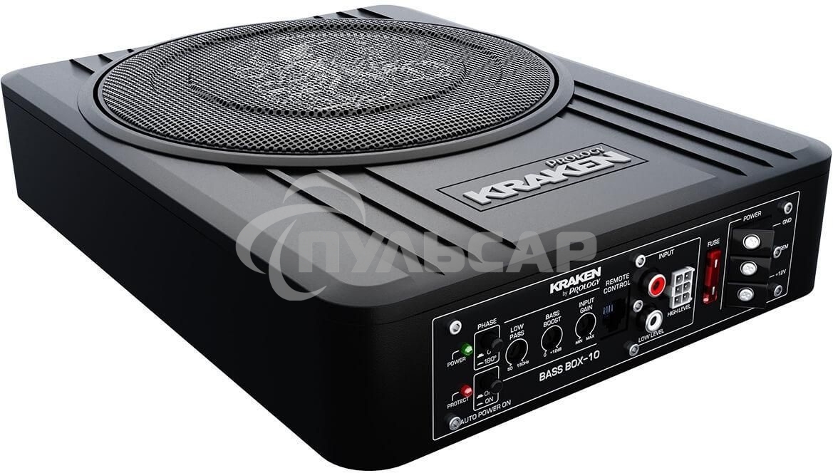 Сабвуфер автомобильный Prology Box-10 120Вт активный (25см/10