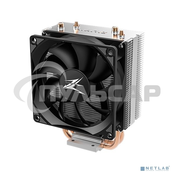 Кулер ZALMAN CNPS4X, 92мм FAN, 2 HEAT PIPES, 4-PIN PWM, 2000 RPM MAX, 28DBA, LONG LIFE BEARING, LGA775/115X, AM4/AM3+/AM3/FM2+/FM2