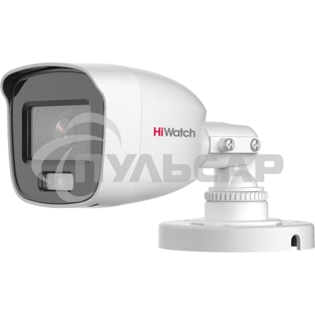 Камера видеонаблюдения аналоговая HiWatch DS-T500L 3.6-3.6мм HD-CVI HD-TVI цв. корп.:белый