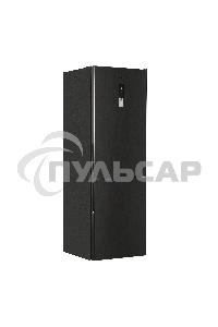 Холодильник Maunfeld MFF185NFSB10 черная нержавеющая сталь двухкамерный инвертор 240/100л морозилка снизу, No Frost