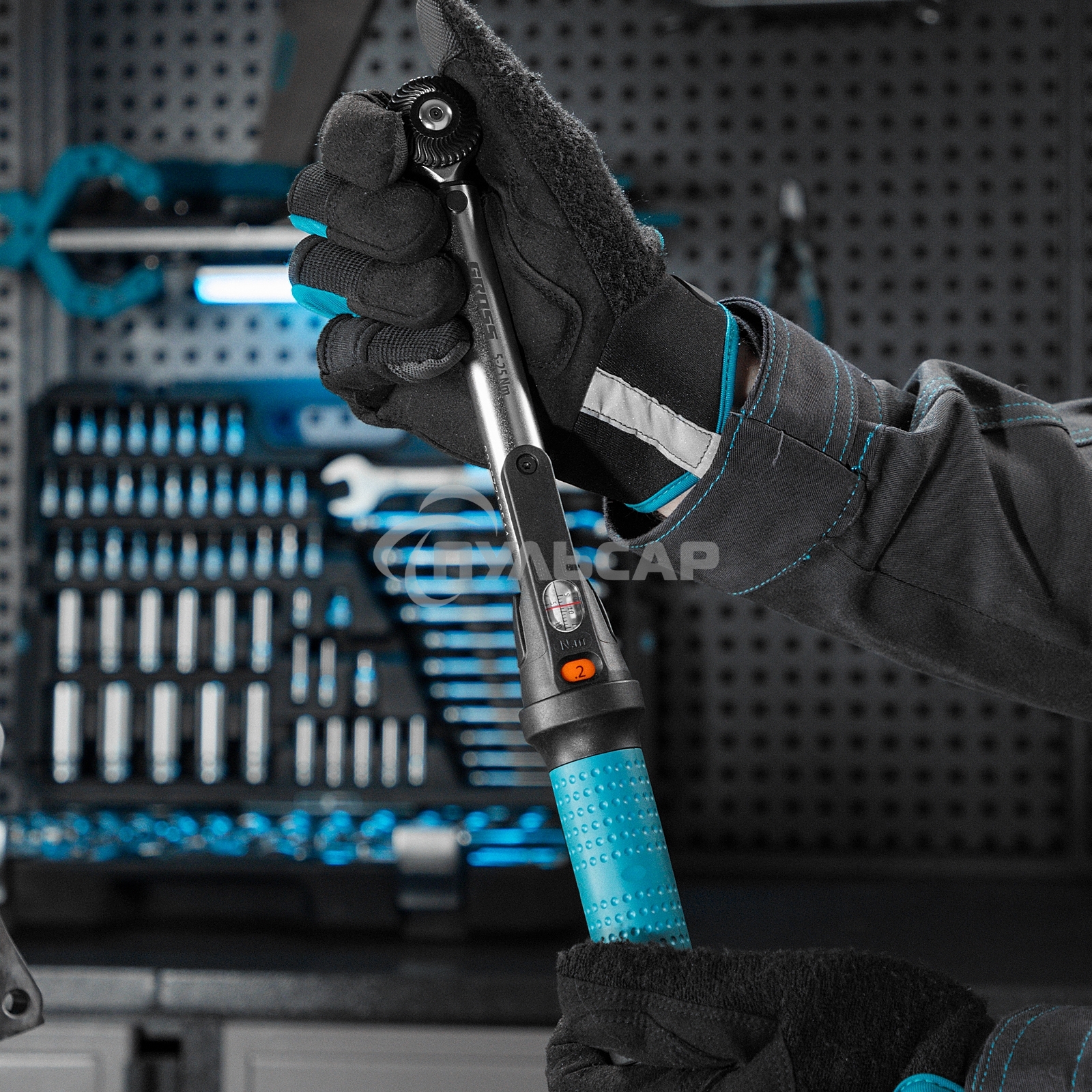 Ключ динамометрический, 5-25 Нм, 1/4