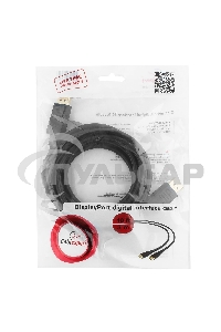 Кабель DisplayPort Gembird/Cablexpert, 3м, 20M/20M, черный, экран, пакет(CC-DP-10)