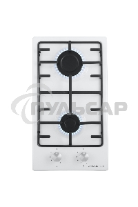 Газовая варочная панель Maunfeld EGHE.32.3EW/G Домино, • Тип: газовая 30см • Тип установки: независимая • Управление: фронтальное, переключатели поворотные • Нагревательный элемент: конфорка, 2шт • Мощность конфорок, Вт: 2600, 1700 • Материал исполнения: 