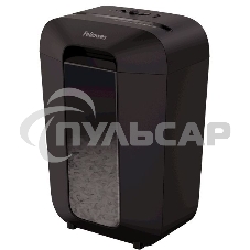 Шредер Fellowes PowerShred LX70 черный (секр.P-4)/перекрестный/11лист./18лтр./скрепки/скобы/пл.карты