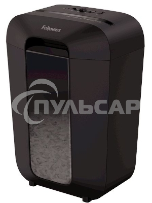 Шредер Fellowes PowerShred LX70 черный (секр.P-4)/перекрестный/11лист./18лтр./скрепки/скобы/пл.карты