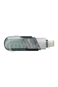 Флешка USB Sandisk 128 Gb iXpand Flip SDIX90N-128G-GN6NE USB3.1 зеленый/серебристый