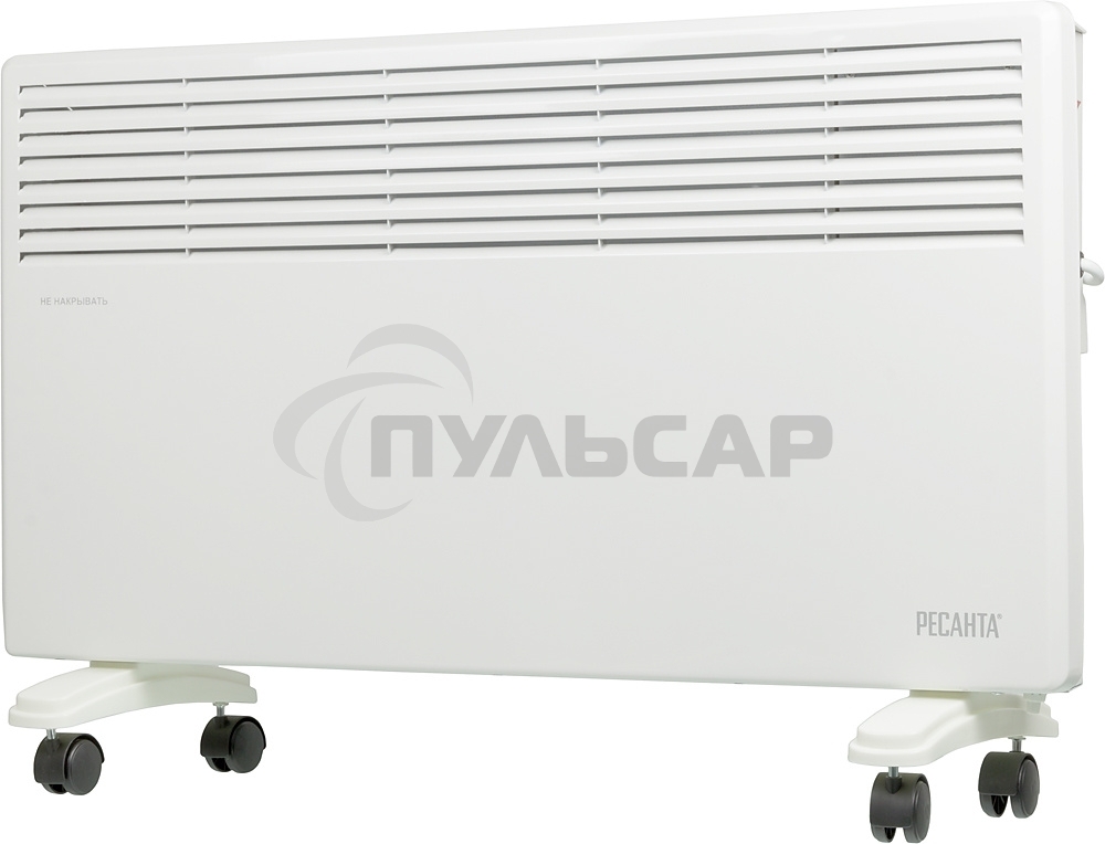 Конвектор Ресанта ОК-2000Е белый, 2000 Вт, 20 м2, термостат, дисплей