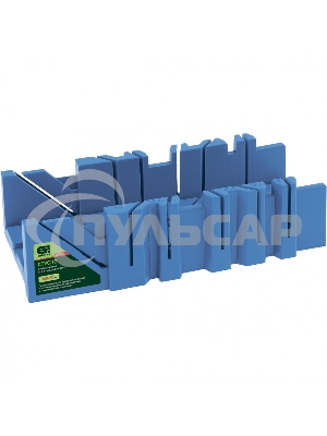 Стусло СИБРТЕХ, 300x90 мм, пластиковое, 6 углов для запила СИБРТЕХ 22576