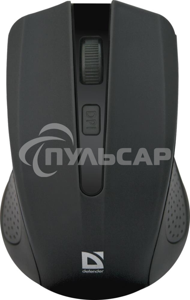 Мышь беспроводная Defender Accura MM-935 черный, 1600 dpi, радиоканал, USB, кнопки - 4