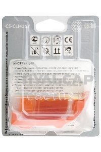 Картридж струйный Cactus CS-CLI426Y желтый (8,4 мл.) для Canon MG5140/5240/6140/8140/MX884