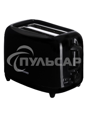 Тостер Starwind ST7002 700Вт черный