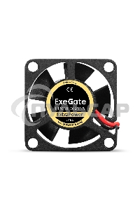 Вентилятор для корпуса ExeGate ExtraPower EP03010S2P-5 черный, 30 мм, 12000 об/мин, 33 дБ, 2 pin