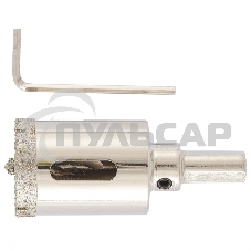 Сверло Matrix алмазное по керамограниту, 32 х 67 мм