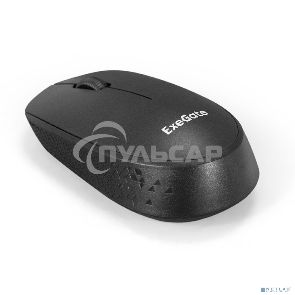 Комплект беспроводной ExeGate Professional Standard Combo MK210 (клавиатура полноразмерная влагозащищенная 104кл. + мышь оптическая 1200dpi, 3 кнопки и колесо прокрутки; USB, радиоканал 2,4 ГГц, радиус действия до 10м, черный, Color Box)
