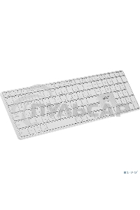 Клавиатура беспроводная Acer OKR301 (ZL.KBDEE.015), USB, Bluetooth/Радиоканал, белый/серебристый