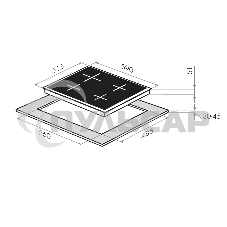Газовая варочная панель Maunfeld EGHS.64.43CS/G