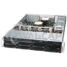 Серверная платформа Supermicro SYS-620P-TRT 2U noCPU(2)3rd GenScalable/TDP 270W/no DIMM(18)/ SATARAID HDD(8)LFF/2x10GbE/2x1200W