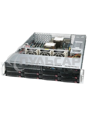 Серверная платформа Supermicro SYS-620P-TRT 2U noCPU(2)3rd GenScalable/TDP 270W/no DIMM(18)/ SATARAID HDD(8)LFF/2x10GbE/2x1200W