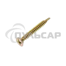 Саморез оконный KRANZ сверло, 3.9х32, желтый цинк, упаковка поставщика ( 9 000 шт. )