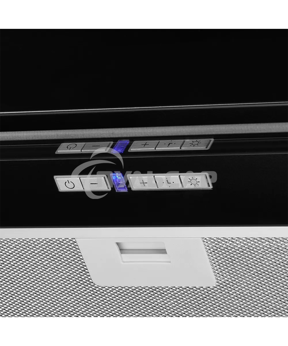 Вытяжка встраиваемая Kuppersberg Nancy S 60 черный, 60 см, 850 куб. м/ч, 42 дБ