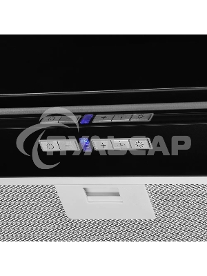 Вытяжка встраиваемая Kuppersberg Nancy S 60 черный, 60 см, 850 куб. м/ч, 42 дБ