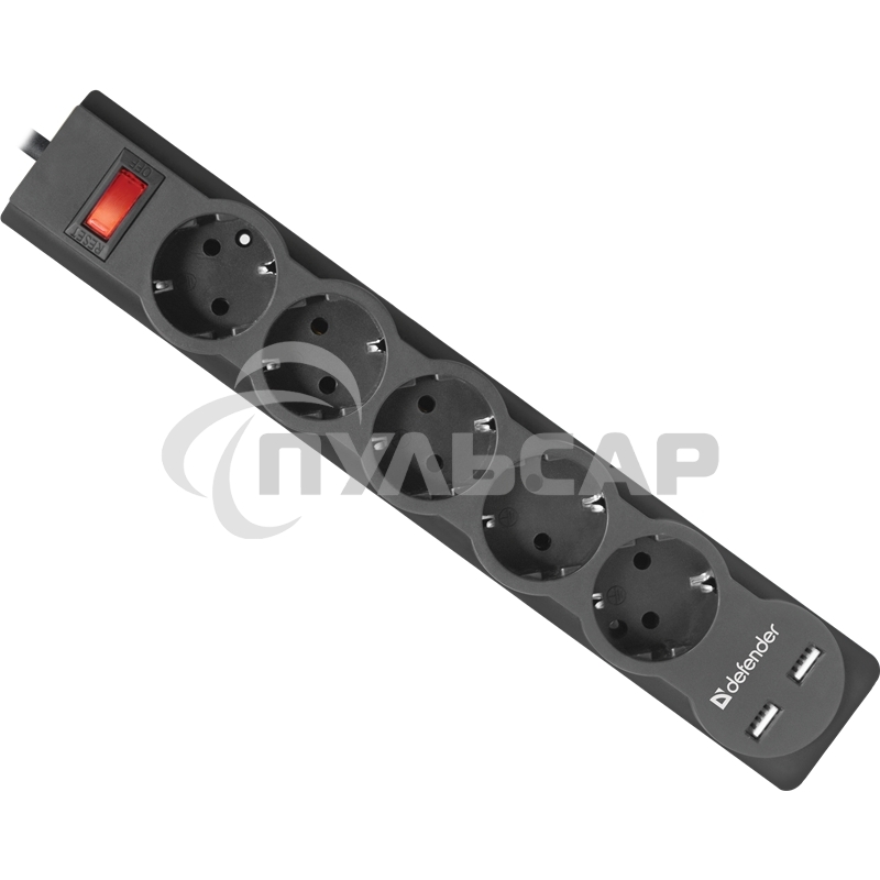 Сетевой фильтр Defender 3M DFS 753 5OUTL.