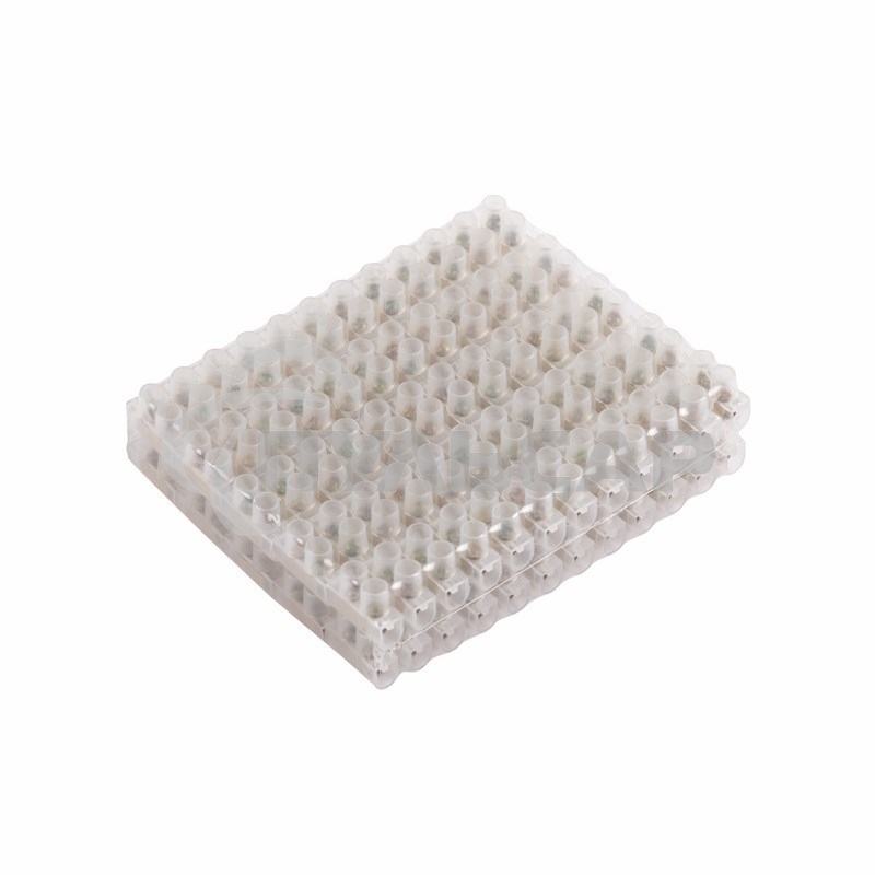 Клеммная колодка винтовая KВ-4 (1,5-4 мм²), ток 3 A, пoлиэтилен белый (ЗВИ) СМАРТКИП