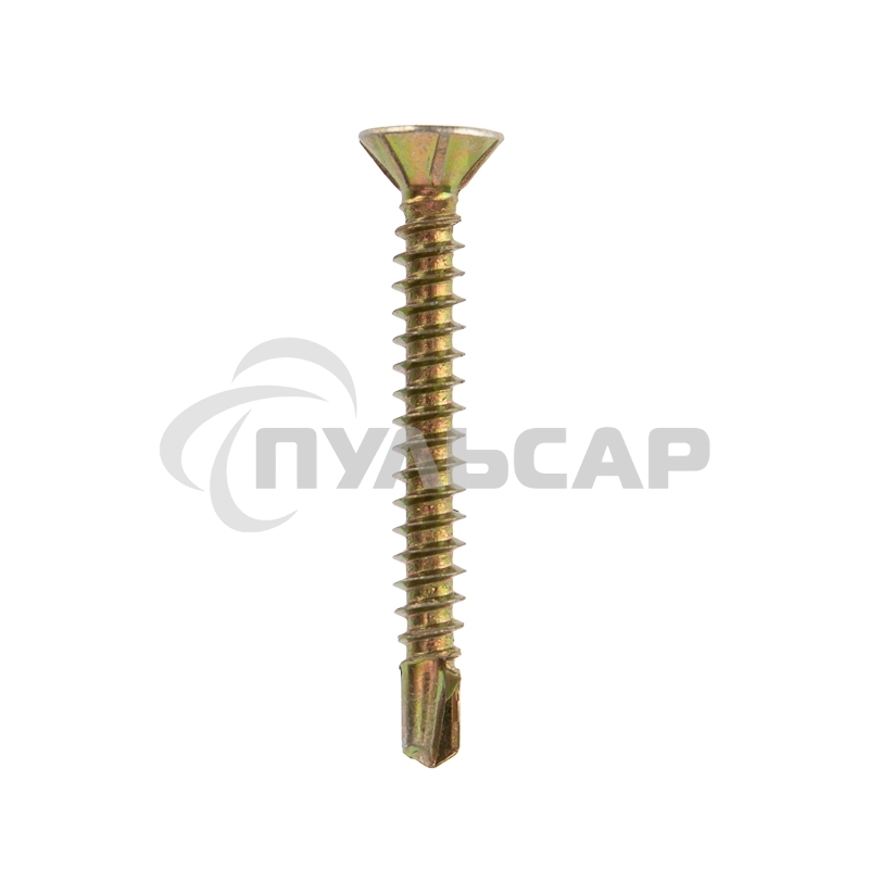 Саморез оконный KRANZ сверло, 3.9х32, желтый цинк, упаковка поставщика ( 9 000 шт. )