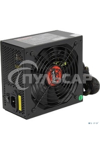 Блок питания ExeGate 650PPX RTL (EX259612RUS), 650Вт, 140мм, модульный, черный