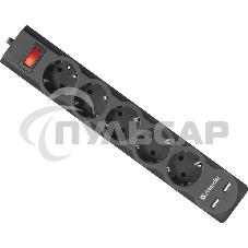 Сетевой фильтр Defender 5M DFS 755 5OUTL.