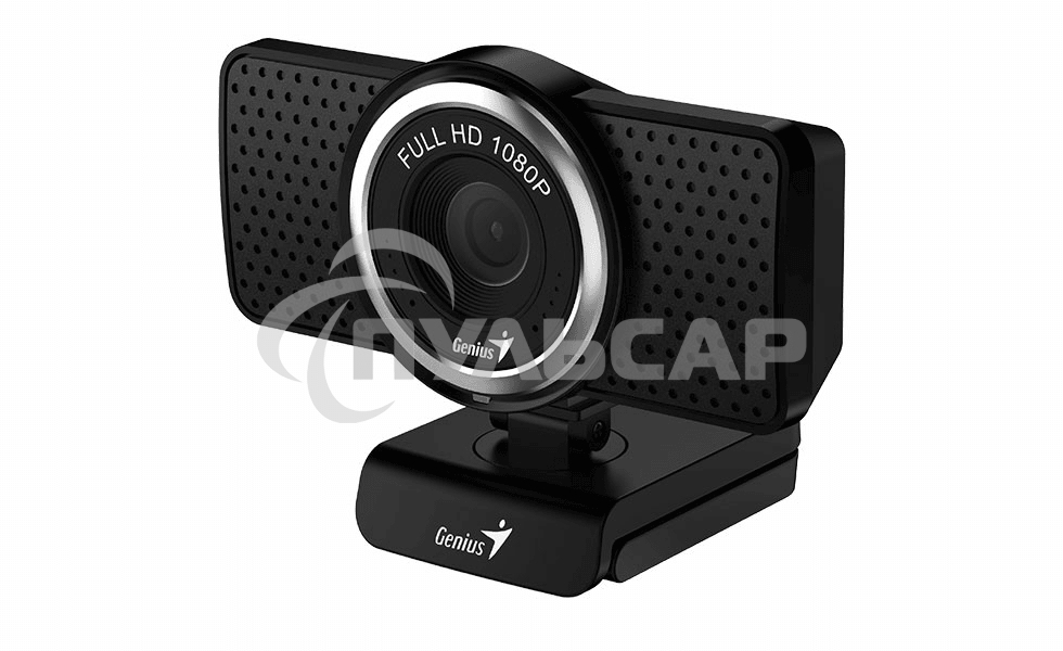 Веб-камера Genius Веб-камера Genius ECam 8000 черная черный new package, 1080p Full HD, Mic, 360°, универсальное мониторное крепление, гнездо для штатива