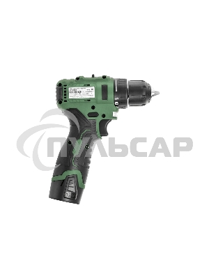 Дрель-шуруповерт Hammer ACD12BLC, Аккумуляторная, 12В, 2 АКБ, Кейс